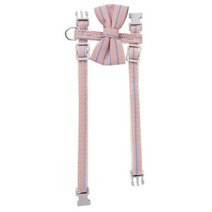 Set tali penuntun jalan luar ruangan Chihuahua Pug Perancis dapat diatur rompi <span class=keywords><strong>Harness</strong></span> kucing populer untuk anjing kucing kecil - Product Image 3