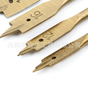 ดอกสว่านไทเทเนียม Hesheng สำหรับงานไม้ ขนาด 10-25 มม. แบบก้านกลม ชุดเจาะรู 6 ชิ้น พร้อมกระเป๋าแขวน - Product Image 5