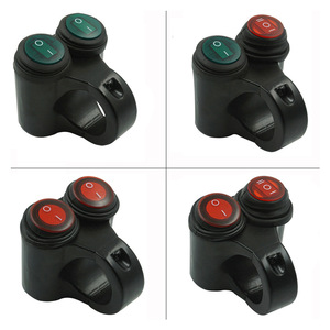 Interruptor de manillar de motocicleta Motorola, 22mm, resistente al agua, multifuncional, para bicicleta eléctrica, modificación de vehículos todoterreno - Product Image 5