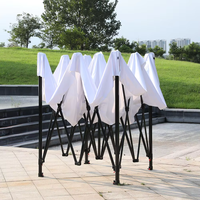 Tente pliante 3x3m, tente de promotion publicitaire, tente de camping pop-up personnalisée, tente gazebo, parasol, marquise avec cadre durable
