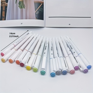 All'ingrosso 15 pz illuminante luccicante Glitter brillante Set di penne colorate Bling evidenziatore per la scuola di arte disegno di pittura - Product Image 6