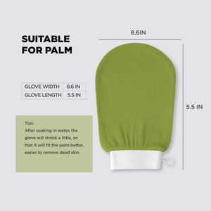 Prezzo all'ingrosso marocco Kessa guanti da bagno doccia esfoliante massaggio pelle morta di lavaggio guanti esfolianti - Product Image 3