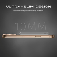 Nouvelle arrivée en usine, batterie externe sans fil magnétique ultra-mince en alliage d'aluminium 3 en 1, 5000 mAh, charge rapide, batteries externes portables