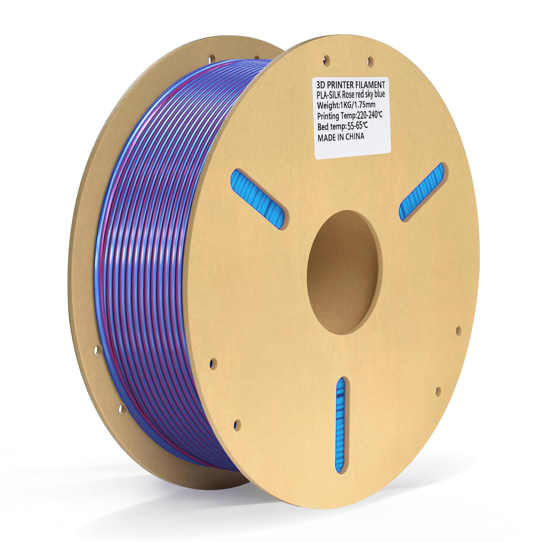 กุหลาบแดง+น้ำเงิน