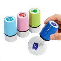 Tampons encreurs flash Intoss en gros, tampons en plastique à éponge PU, séchage rapide, imperméables, résistants à la décoloration, motifs de dessins animés, personnalisables