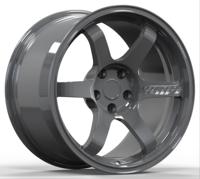 Jantes forgées sur mesure Alibaba 18 19 20 21 22 pouces 5X120 5X112 5X114.3 pour BMW Série 3 Acura Honda Lexus Tesla Gris Anthracite