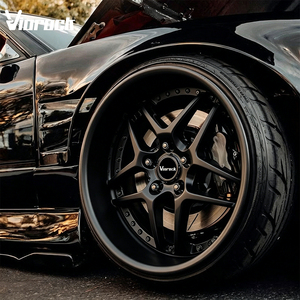 Jantes en alliage forgées Viorock Chrome 2 pièces 5x120 4x100 5x108 6x139.7 5*114.3 compatibles avec X8 C7 C8 M2 M3 <span class=keywords><strong>Mustang</strong></span> F12 GTR Camaro - Product Image 3