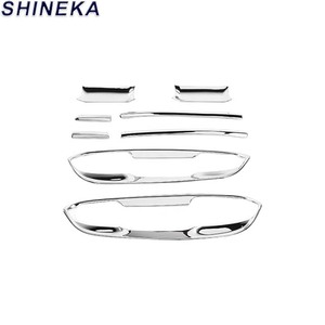 Gran oferta de accesorios exteriores para coche, el más nuevo juego de anillos embellecedores de manija de puerta ABS para <span class=keywords><strong>Ford</strong></span> <span class=keywords><strong>Mustang</strong></span> <span class=keywords><strong>2015</strong></span> + - Product Image 2