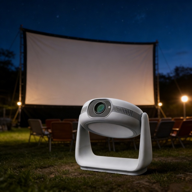High Quality K1 Projecteur Mini Portable Rechargeable Projector Journey Outdoor Battery Powered Wireless 4k Video Projector