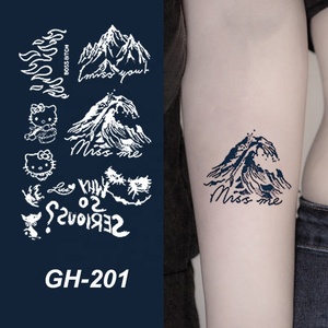 Offre Spéciale Imperméable À L'eau Longue Durée Tatouages temporaires Pochoir Corps Art <span class=keywords><strong>Bras</strong></span> Poitrine Jambe Épaule Autocollants De Tatouage Pour fille Hommes Femmes - Product Image 3