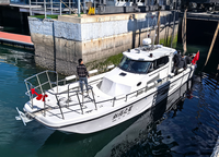 Grandsea HD-F42 12,6 m Bateau de croisière à cabine en fibre de verre, Yacht sportif de haute qualité, Bateau de pêche à la palangre à vendre