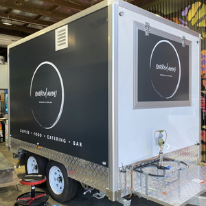 Food Trailers Fully Equipped Kitchen Trailer for Vending on Street Food Trailers - Product Image 2