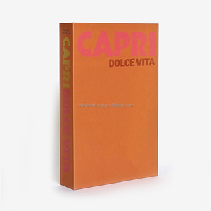 Table basse <span class=keywords><strong>vacances</strong></span> <span class=keywords><strong>vacances</strong></span> été boîtes faux livres couverture rigide Bali Miami Capri Ibiza décoratif livre stockage factice décor livre - Product Image 2