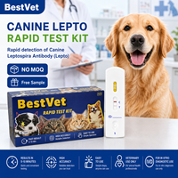 OEM Hond CDV CAV CIV Combo Snelle Testkit Canine Distemper Adenovirus Influenza Ag Test
