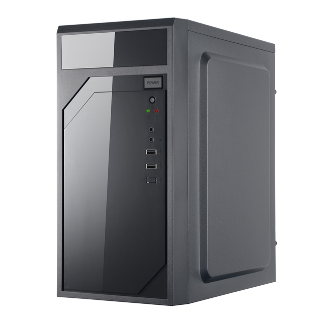 wholesale customized Gaming PC Case Cooled OEM ATX Micro Tower Cabinet with HD Audio for Gaming Computer Cases & Towers