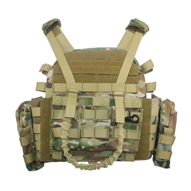 Custom Tactisch Vest Molle Uitrustingplaat Carrier Vest Veiligheidsvest Tactisch