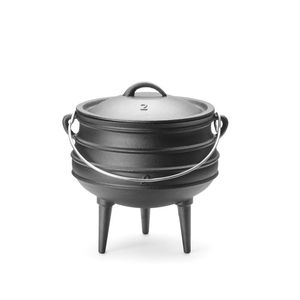 Olla de Hierro Fundido Negra HENDI, Equipo de Cocina Comercial, Diámetro 245 mm, Altura 280 mm - Product Image 1