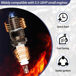 Bougies d'allumage F7TC Standard Powersports pour <span class=keywords><strong>Honda</strong></span> GX120 GX160 GX200 GX240 GX270 GX340 GX390 GCV160 <span class=keywords><strong>GCV190</strong></span> - Product Image 4