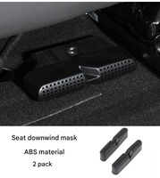 Pièces d'intérieur automobile Abs siège de sol de voiture entrée de sortie d'aération sous le siège couvercle de protection de l'évent pour Jetour T2