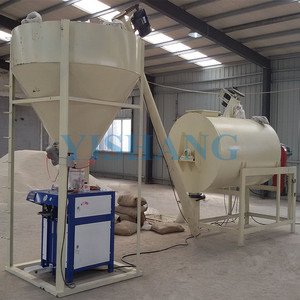 Çimento kum duvar fayans yapıştırıcısı kuru toz karıştırıcı renk kat şap harcı karıştırma kuru karışım harcı üretim hattı - Product Image 2