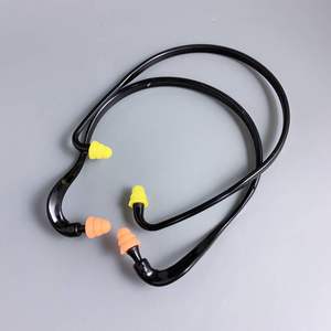 卸売ソフトバンドシリコン水泳再利用可能な耳栓洗える聴覚バンドシリコンバンド耳栓 - Product Image 1