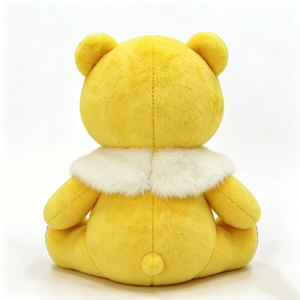 Custom <b>Cute</b> sitting yellow <b>bear</b> plush toy, Unique design teddy <b>bear</b> gift, Fashion accent teddy <b>bear</b> plush - Product Image 4