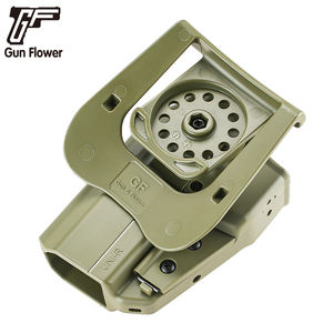 Pistool En Bloem Universele Riem Clip Owb Polymeer Pistool <span class=keywords><strong>Holster</strong></span> Verborgen Draagtas Geweer In Od Groen - Product Image 5