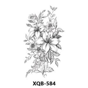 Tatuaje Temporal Sexy de 210*114mm, Adhesivo Decorativo con Letra DTF UV para Unisex - Product Image 4