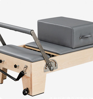Herstellerdirekt: Ahornholz Pilates Half Cadillac Bett mit anpassbarem Logo, professioneller Yoga-Reformer mit Turm, CE-zertifiziert