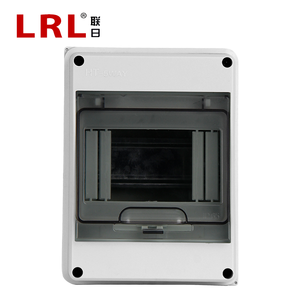 HT tùy chỉnh điện áp thấp nhựa không thấm nước phân phối hộp 2-cách điện bao vây IP65 bề mặt gắn kết ABS + PC Chất liệu - Product Image 1