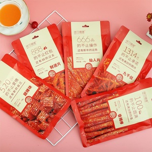 Paquete de Bocadillos de Tiras de Trigo Picantes Latiao 148g, Combinación Dulce y Picante, Comida Callejera China en Bolsa - Product Image 6