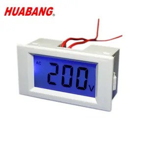 D69-120 Vôn kế với màu xanh Backlit AC 80-500V LCD hiển thị kỹ thuật số điện áp Meter