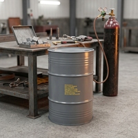 Carbure de calcium pour la production de gaz acétylène, qualité industrielle, 25-50mm, 50-80mm, fûts de 100kg, pureté >95%