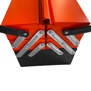 Kim loại hộp công cụ Trung Quốc nhà sản xuất đa chức năng chất lượng tốt thực tế đơn giản hộp công cụ xử lý 43x20x21cm hộp công cụ - Product Image 5