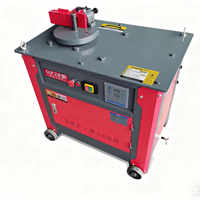 Machine à cintrer les barres d'acier CNC couramment utilisée pour les chantiers de construction
