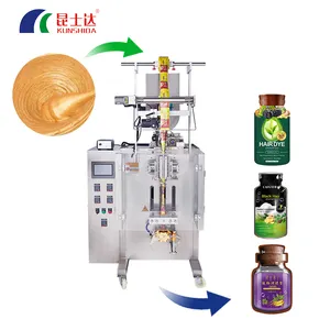 Machine d'emballage automatique pour shampooing coloré teinture capillaire shampooing liquide Machine d'emballage automatique de sachets en sachets