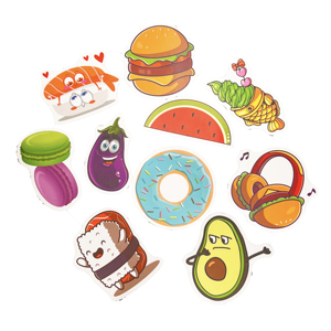 Impresión de etiquetas autoadhesivas resistentes a los rayos UV, duraderas, impermeables, troquelado con logotipo personalizado, pegatinas de vinilo de PVC personalizadas - Product Image 1