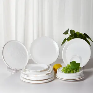 Stock Gessner Rustic Sushi Plates Customized Design Printed Melamine Cups And Melamine Plain White Melamine Plates