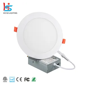 Easy Installation Round Energy Saving Recessed Slim Dimmable Led Panel Light Ceiling