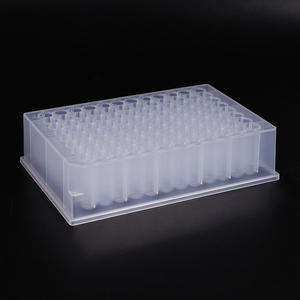 Lab Supplies 1.2ml U-bottom Polypropylene Plastic Deep <b>Well</b> 96 Plate - Product Image 2