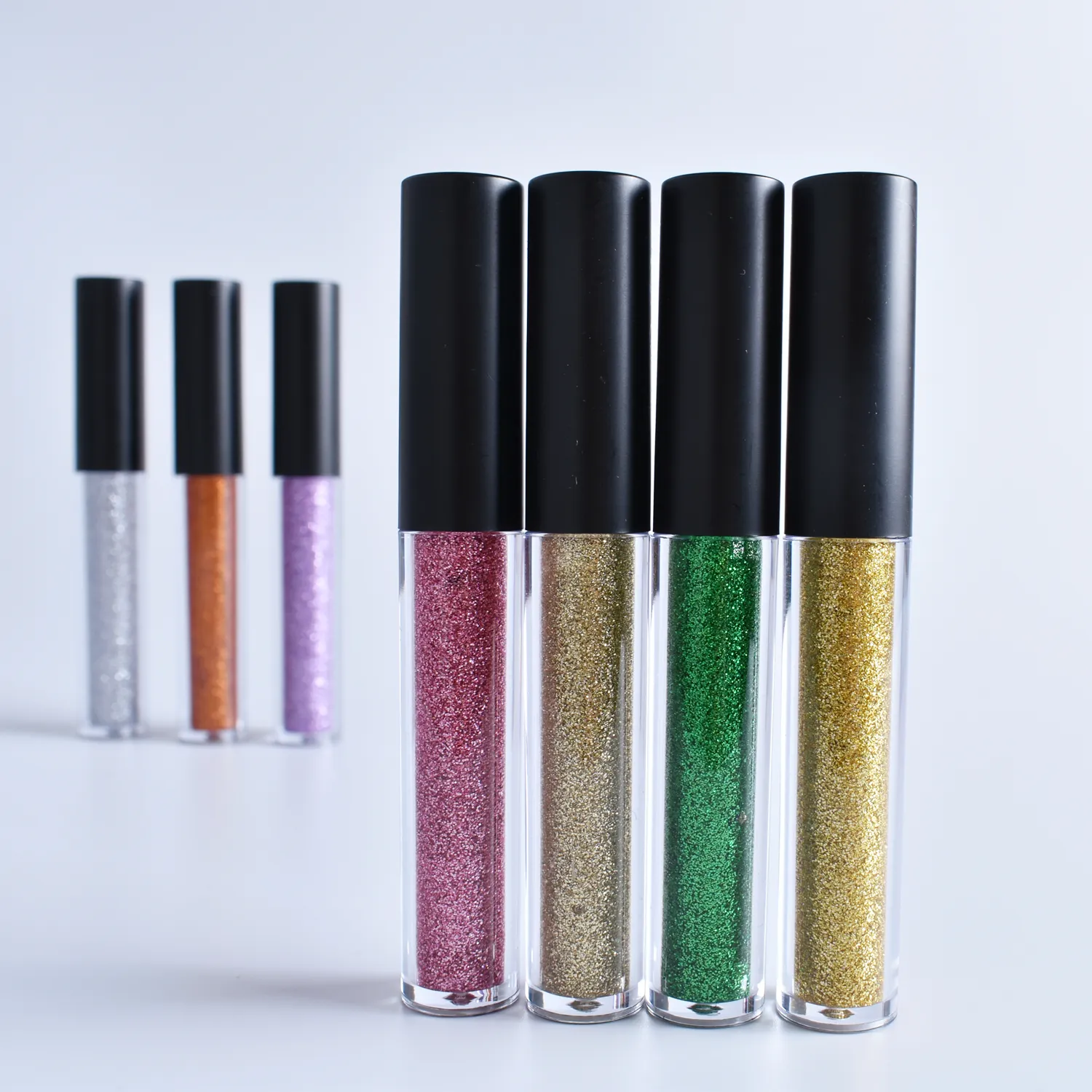 Подводка для глаз с металлическим блеском, 12 цветов