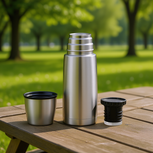 Alfi Top Therm Insulated Bottle Stainless Steel 0.35L Vacuum Flask For <b>Hot</b> <b>Cold</b> Drinks - Product Image 3