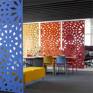 Linh Hoạt Phòng Hiện Đại Divider Thiết Kế Đồ Họa Tiếng Ồn Hủy Bỏ Acoustic Treo Màn Hình Vật Nuôi Polyester Cách Âm Văn Phòng Phân Vùng - Product Image 1