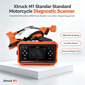 Escáner de Diagnóstico para Motocicletas Xtruck M1 Estándar, Lector de Códigos OBDII Portátil, Equipo de Reparación con Datos en Tiempo Real - Product Image 1