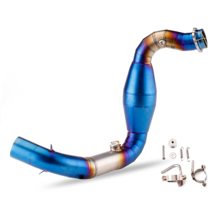 Sistema de Escape para Motocicleta Apto para <span class=keywords><strong>BMW</strong></span> G310 R GS <span class=keywords><strong>G310R</strong></span> G310GS 2017-2024, Tubo de Conexión Frontal de 51 mm, Silenciador de Escape para <span class=keywords><strong>Moto</strong></span> - Product Image 2