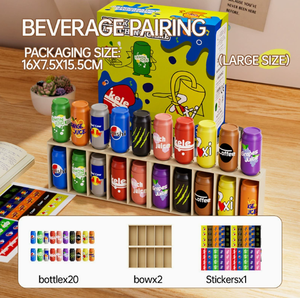 <span class=keywords><strong>Jeu</strong></span> de simulation éducatif et amusant pour enfants : <span class=keywords><strong>Jeu</strong></span> de devinettes sur les <span class=keywords><strong>bouteilles</strong></span>, <span class=keywords><strong>jeu</strong></span> de combat à deux joueurs avec boissons en plastique, <span class=keywords><strong>jeu</strong></span> de correspondance <span class=keywords><strong>des</strong></span> couleurs, jouet unisexe - Product Image 5