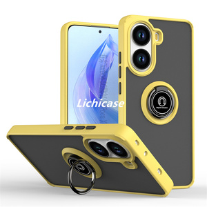 Lichicase Multi-fonctionnel TPU Cadre Givré Mat Téléphone Portable Couverture Arrière pour Redmi Turbo4 4Pro Coque Antichoc - Product Image 5