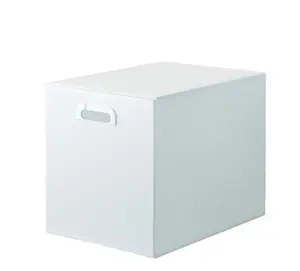 OEM 라벨 흰색 플라스틱 골판지 만화 책 상자 보관 만화 책 상자