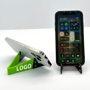 Cheap Price Foldable Plastic Mobile Phone <b>Holder</b> Stand Portable Hard Plastic Manufacture Cellphone <b>Holder</b> for Desk Desktop - Product Image 4