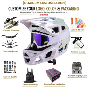 <span class=keywords><strong>Casco</strong></span> de Ciclismo <span class=keywords><strong>MTB</strong></span> Integral para Adultos con Camuflaje Electrochapado, Certificado CE EN1078 CPSC, <span class=keywords><strong>Casco</strong></span> de Bicicleta para Niños, Protector de Cabeza para Ciclismo - Product Image 1